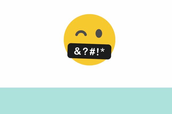 emoji con la boca tapada por decir palabrotas