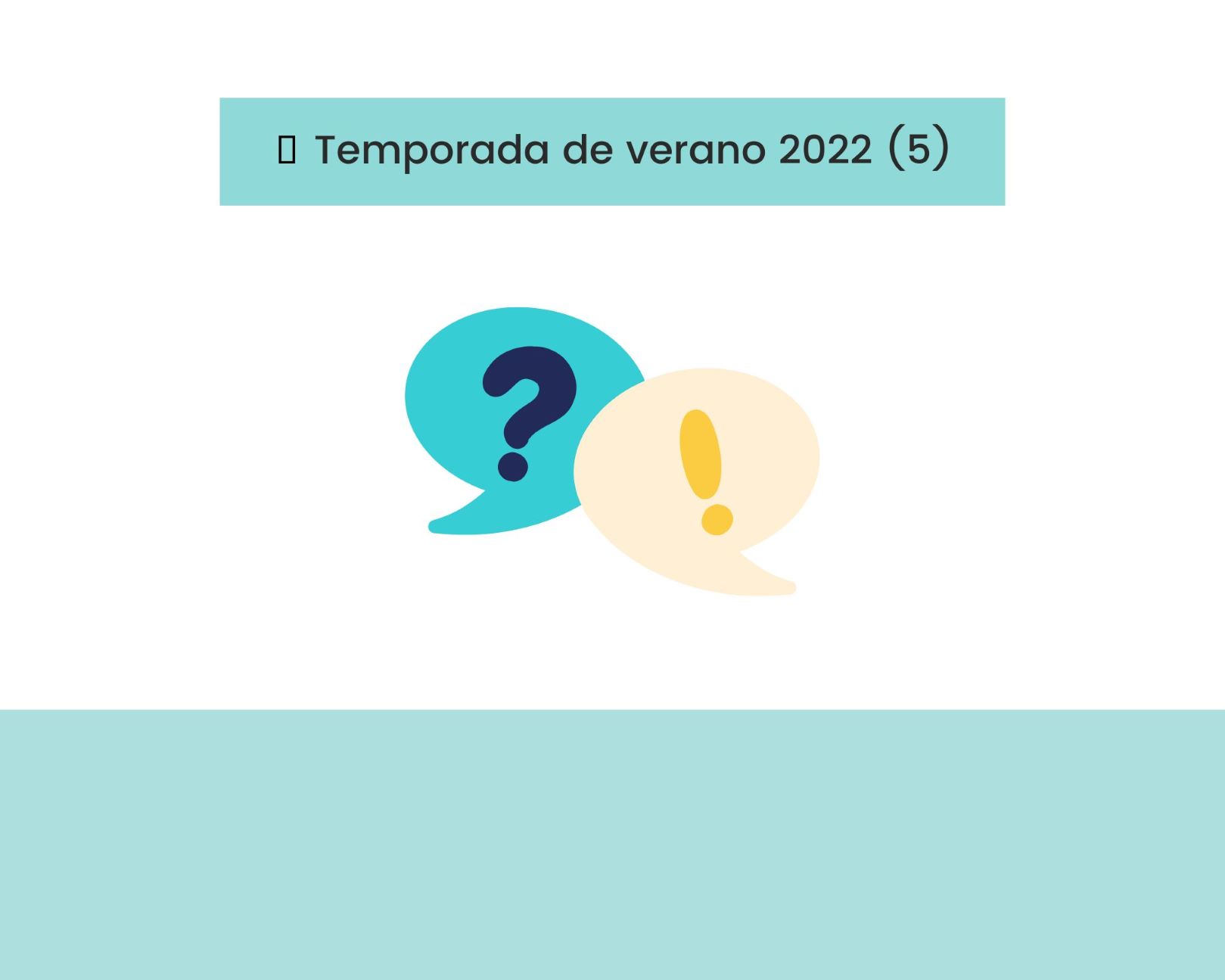 interrogaciones para representar preguntas de estudiantes de español