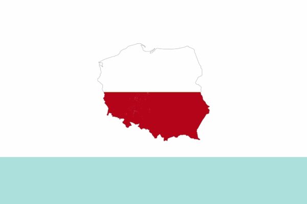mapa de Polonia