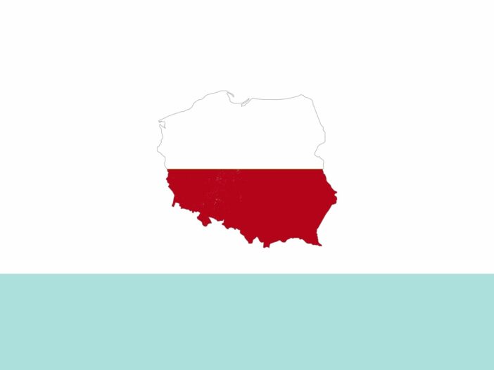 mapa de Polonia